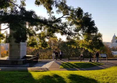 View of the Prospect Terrace Park - a destination included in the Discover Providence Tour.