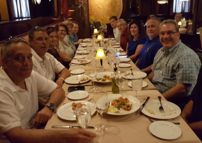 Tourists who enjoyed their lunch - an experience included in the A Delicious Lunch - Providence's Very delicious Lunch Tour.