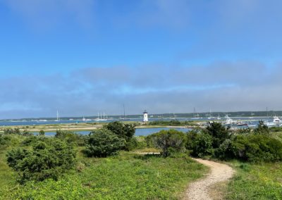 View of the Edgartown Lighthouse - an experience included in the A Day on Martha’s Vineyard Tour.