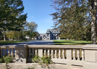 View of the Belcourt Mansion, said to be haunted - included in the Newport: Spectacular City by the Sea Tour.